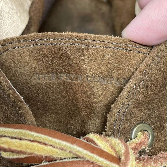 Frye Men’s Mason Brown Suede Chukka Moccasin Boot Size 10 - Picture 6 of 8